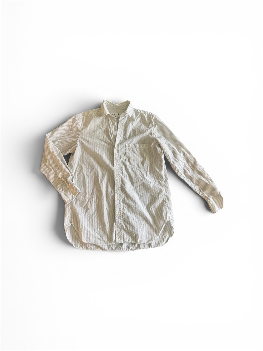 Frank & Eileen Button Down "Joedy" Striped Shirt XS